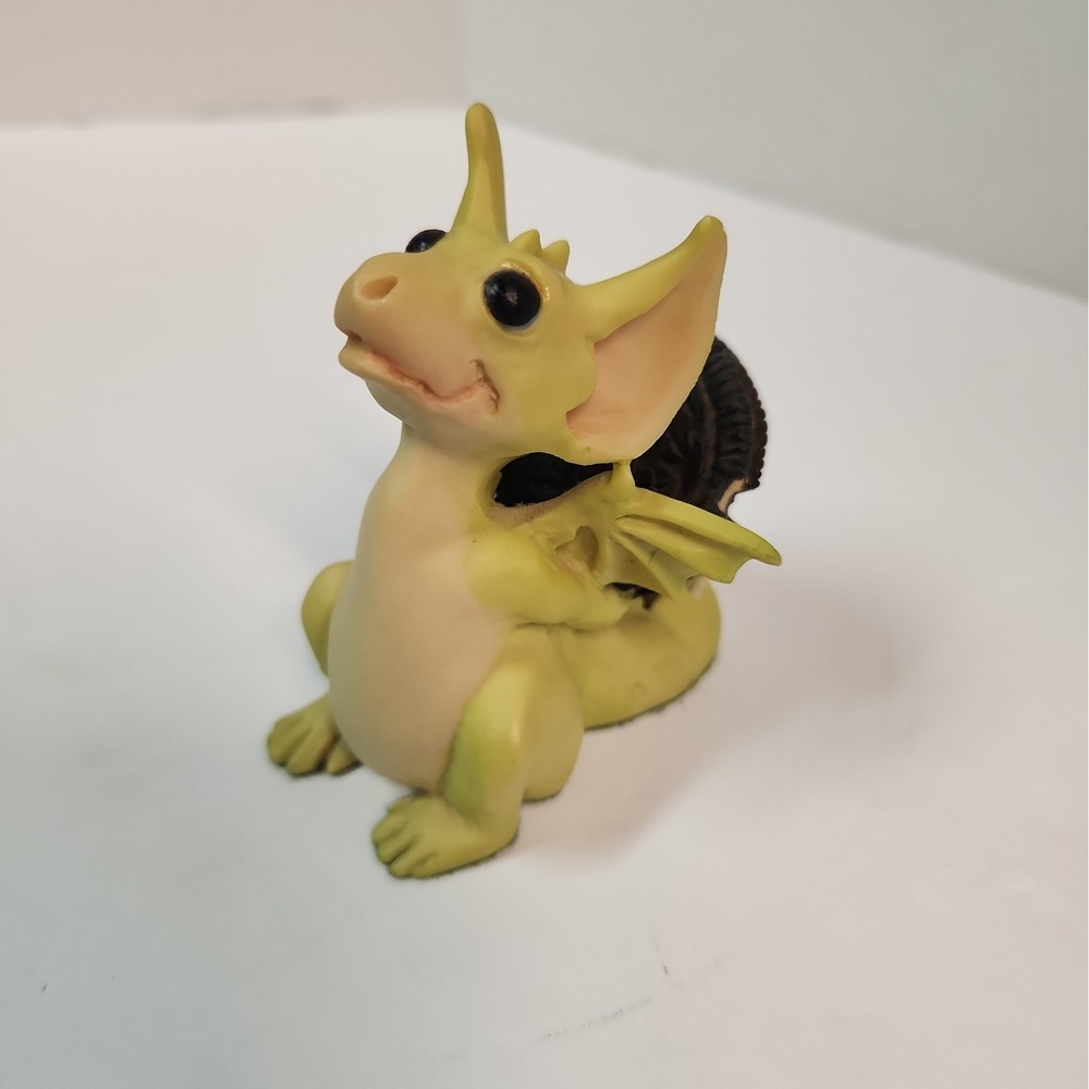 Pocket Dragons 1989 " What Cookie" Real Musgrave Collectible Figurine VTG